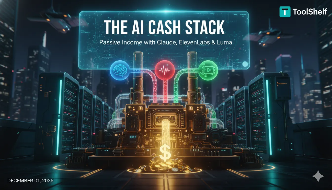 The AI Cash Stack: Passive Income with Claude, ElevenLabs & Luma