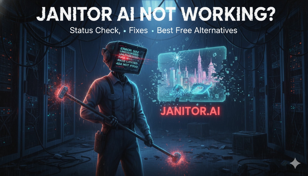 Janitor AI Not Working - Hero Image